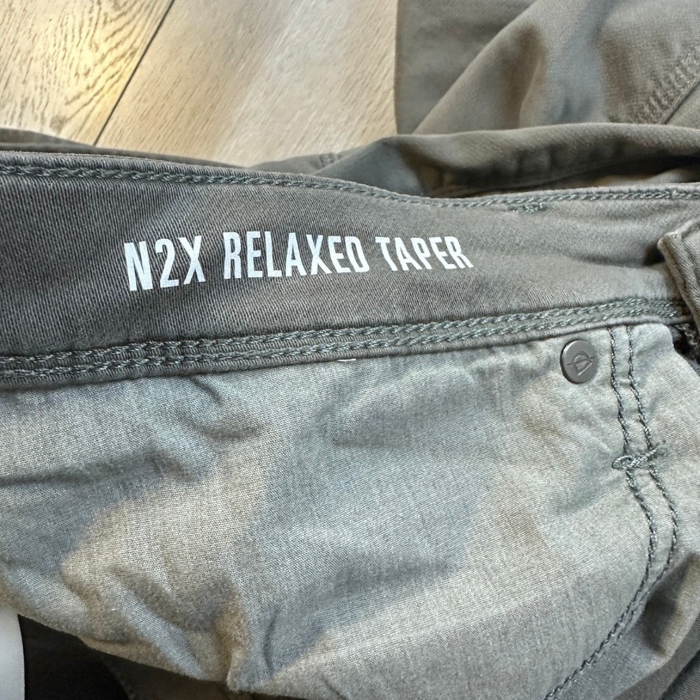 Duer DU/ER N2X Relaxed Taper Jeans Mens 36x30 Gray Denim Stretch Performance Men - Picture 10 of 12